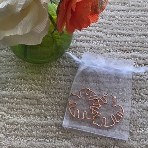 Monsterra Hoop Earrings